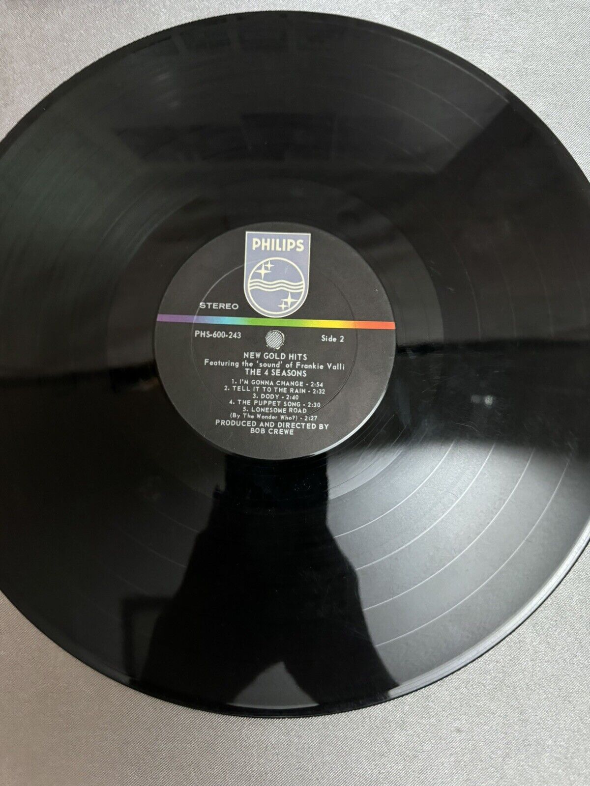 The Four Seasons LP New Gold Hits STEREO 1967 Philips PHS-600-243