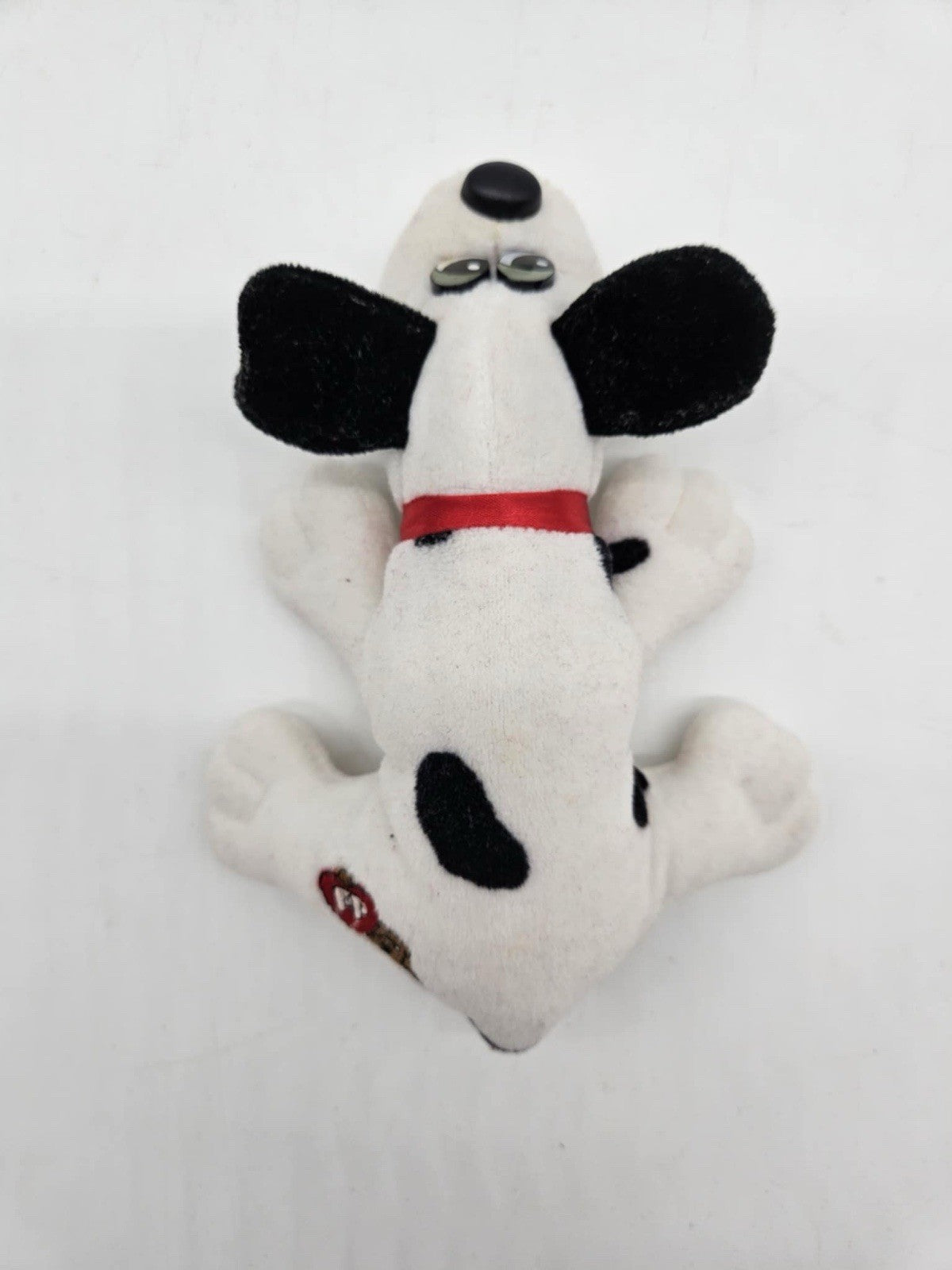 Pound Puppies Dalmatian Plush Stuffed Animal 8” Vintage 80s Tonka White Spots