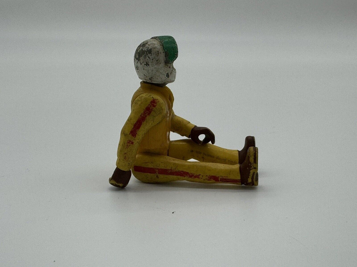 FISHER PRICE ADVENTURE PEOPLE MAN CAR DRIVER PILOT MOTORCYCLE 1974 HONG KONG.