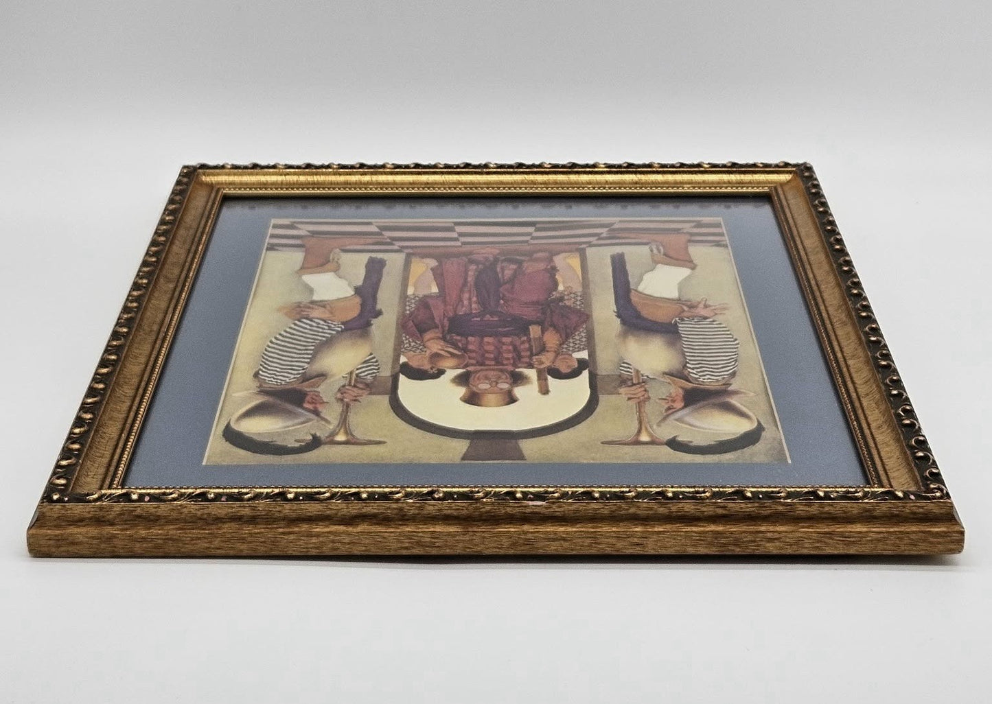 Vintage Maxfield Parrish "Entrance of Pompdebile King of Hearts" Framed Print