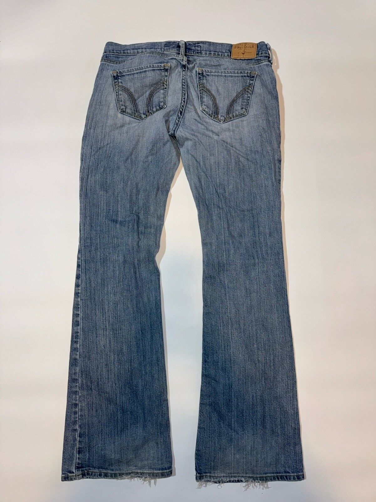 Hollister SoCal Stretch Flare Leg Medium Wash Jeans Women's Size 5S