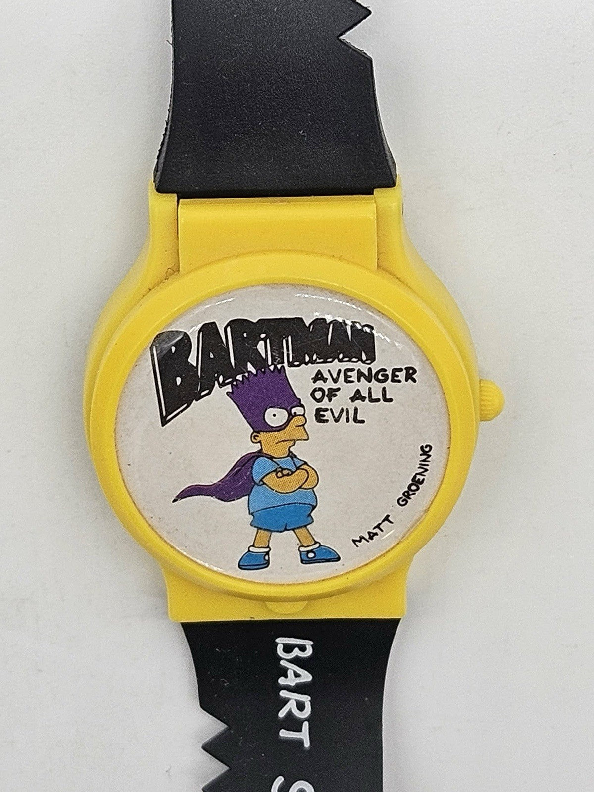1990 Bartman digital watch Nelsonic vintage Simpsons Needs Battery