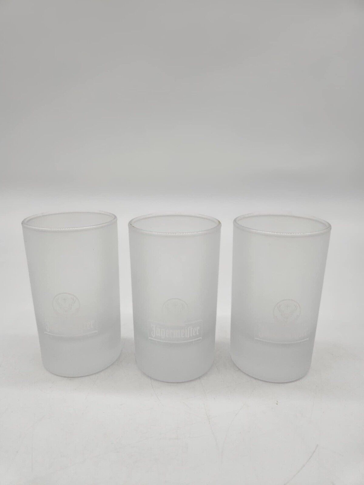 Jäegermeister Frosted Shot Glasses Set Of 3