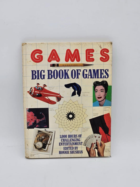 Games Magazine Big Book of Games by Ronnie Shushan