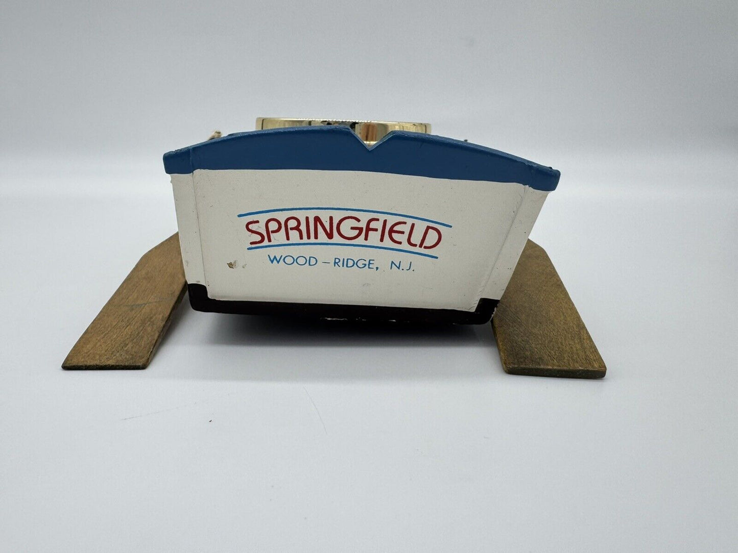 Springfield Woodridge NJ Thermometer Humidity Lodge DecorGreen Wood Boat
