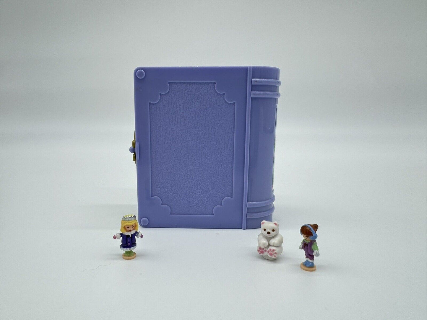 Polly Pocket Vintage 1995 Sparkle Snowland Enchanted Storybook Almost Complete