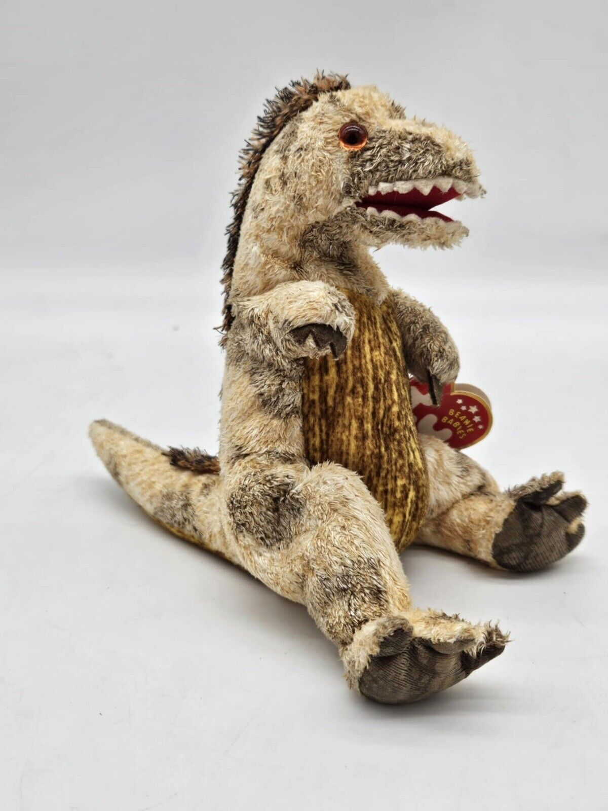 TY Beanie Babies Toothy Tyrannosaurus Rex Dinosaur Plush 2002