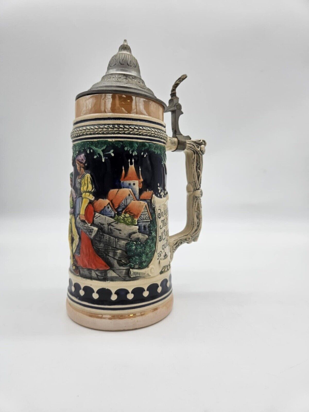 Vintage Albert Jacob Thewalt Stein Serving Pitcher