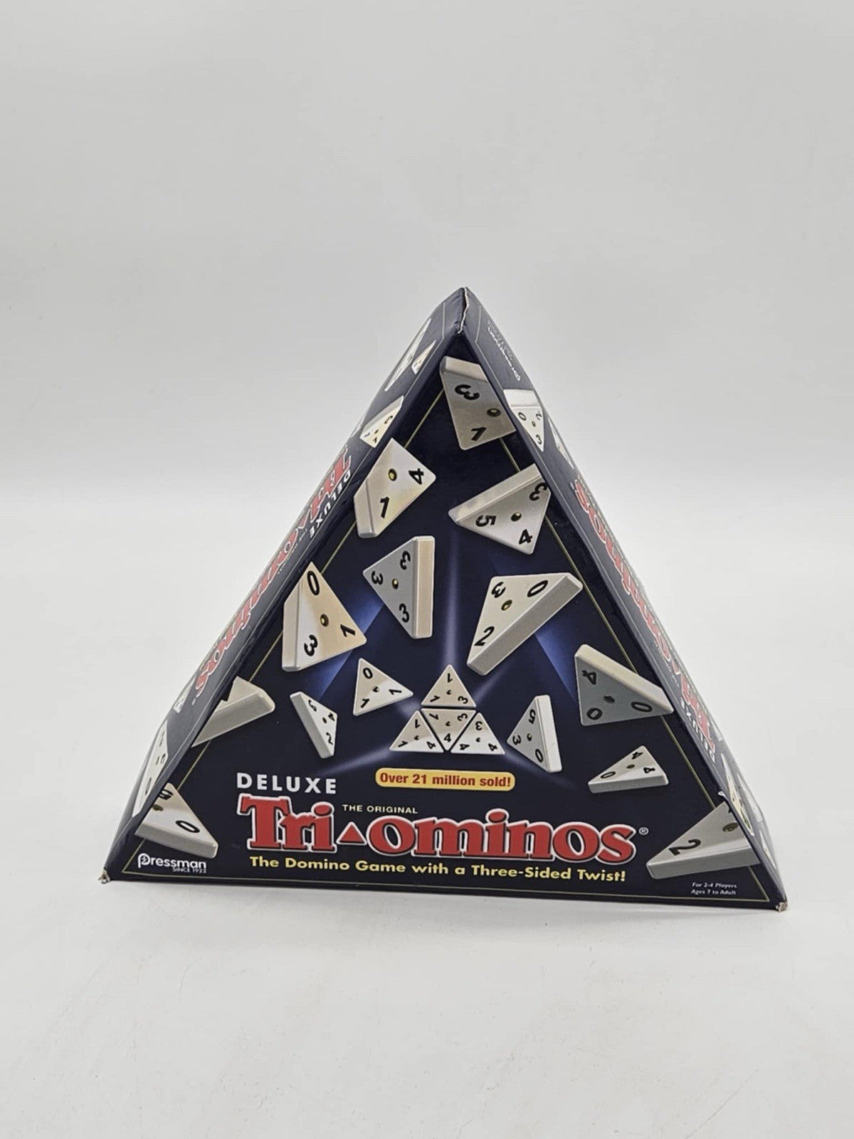 Deluxe Tri-Ominos ~ Three-Sided Dominos by Pressman Triominos