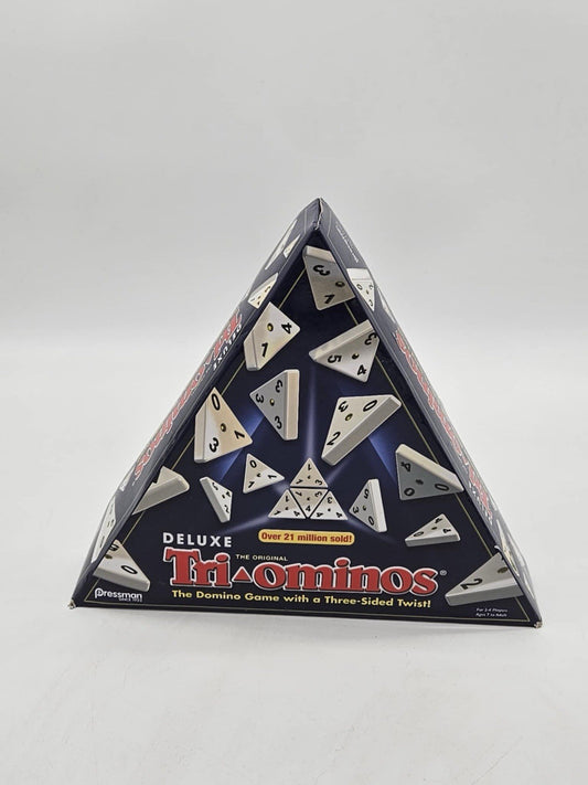Deluxe Tri-Ominos ~ Three-Sided Dominos by Pressman Triominos