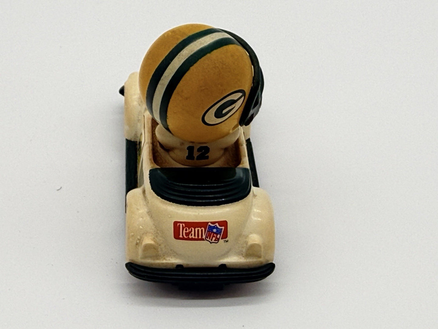 Vintage NFL Green Bay Packers Die-Cast Metal GOALINE BOPPER CAR 1990s