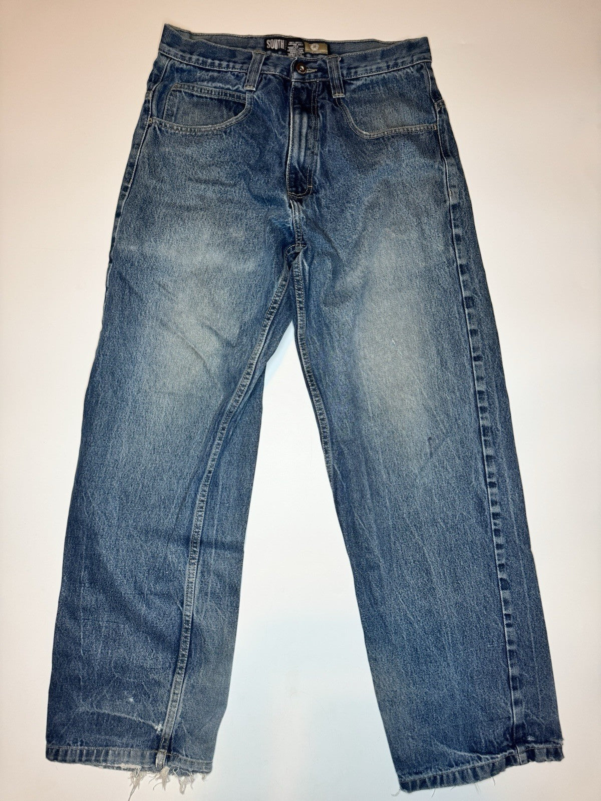 Vintage Southpole Jeans Mens 32 Blue Baggy Denim Y2K