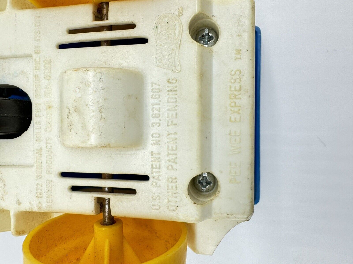 Vintage 1972 Pee Wee Express Engine Working Train Toy Pre Owned