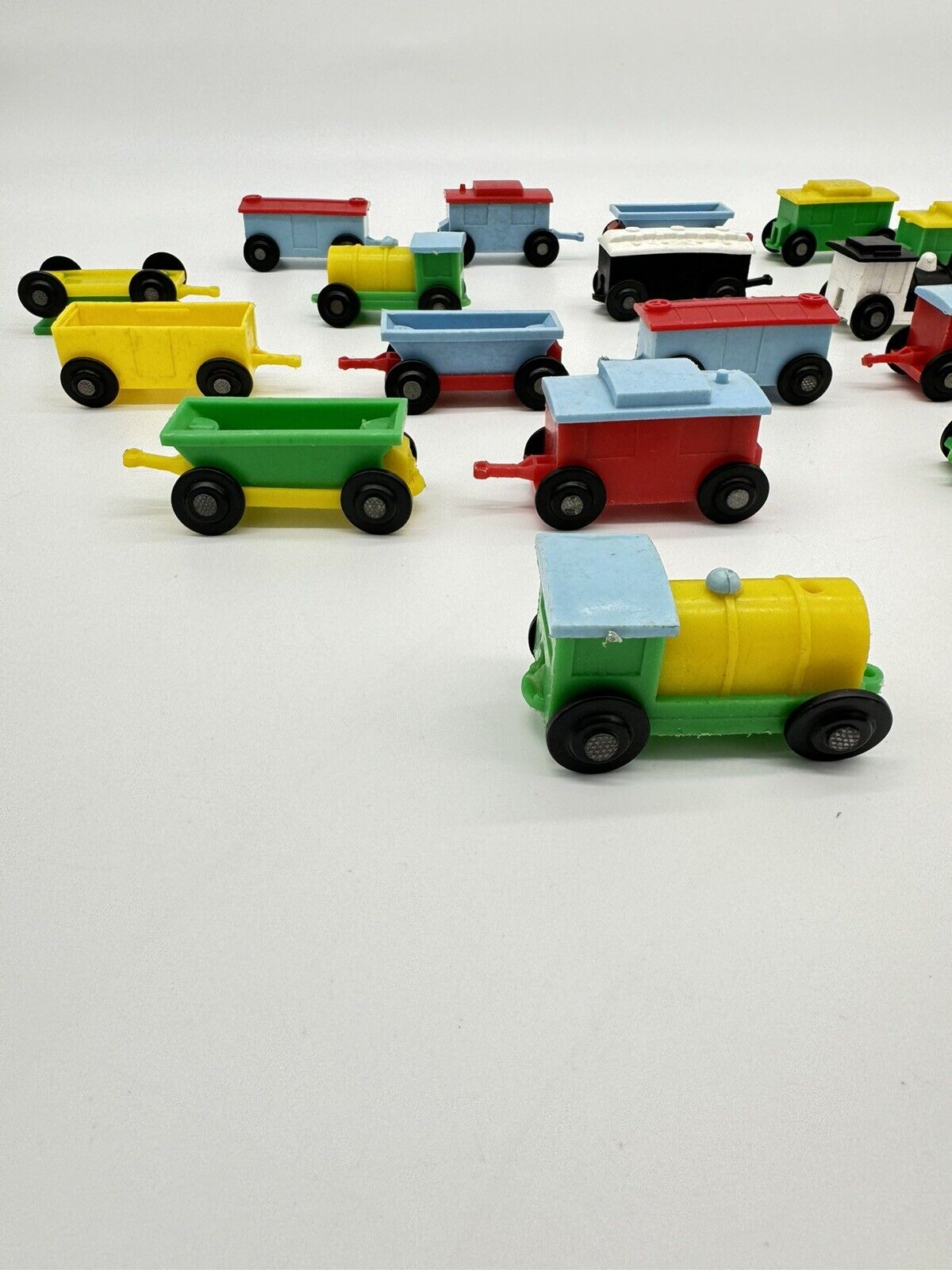 Rare Vintage Gabriel Child Guidance Railroad No 350 Train 20 Cars