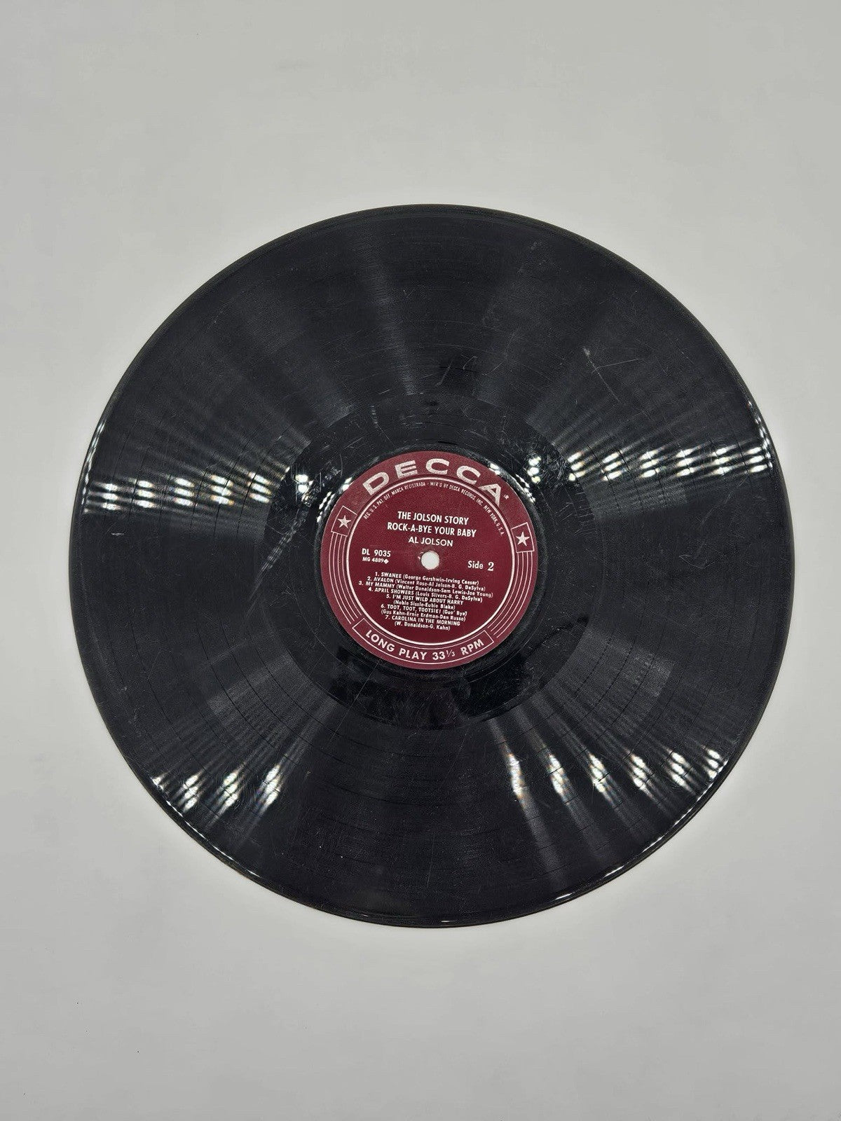 Al Jolson - The Jolson Story Vinyl LP