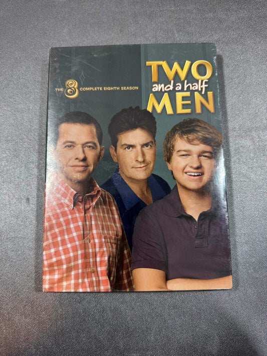 Two and a half Men. The Complete Eighth Season. 2 DVD set. Unopened.