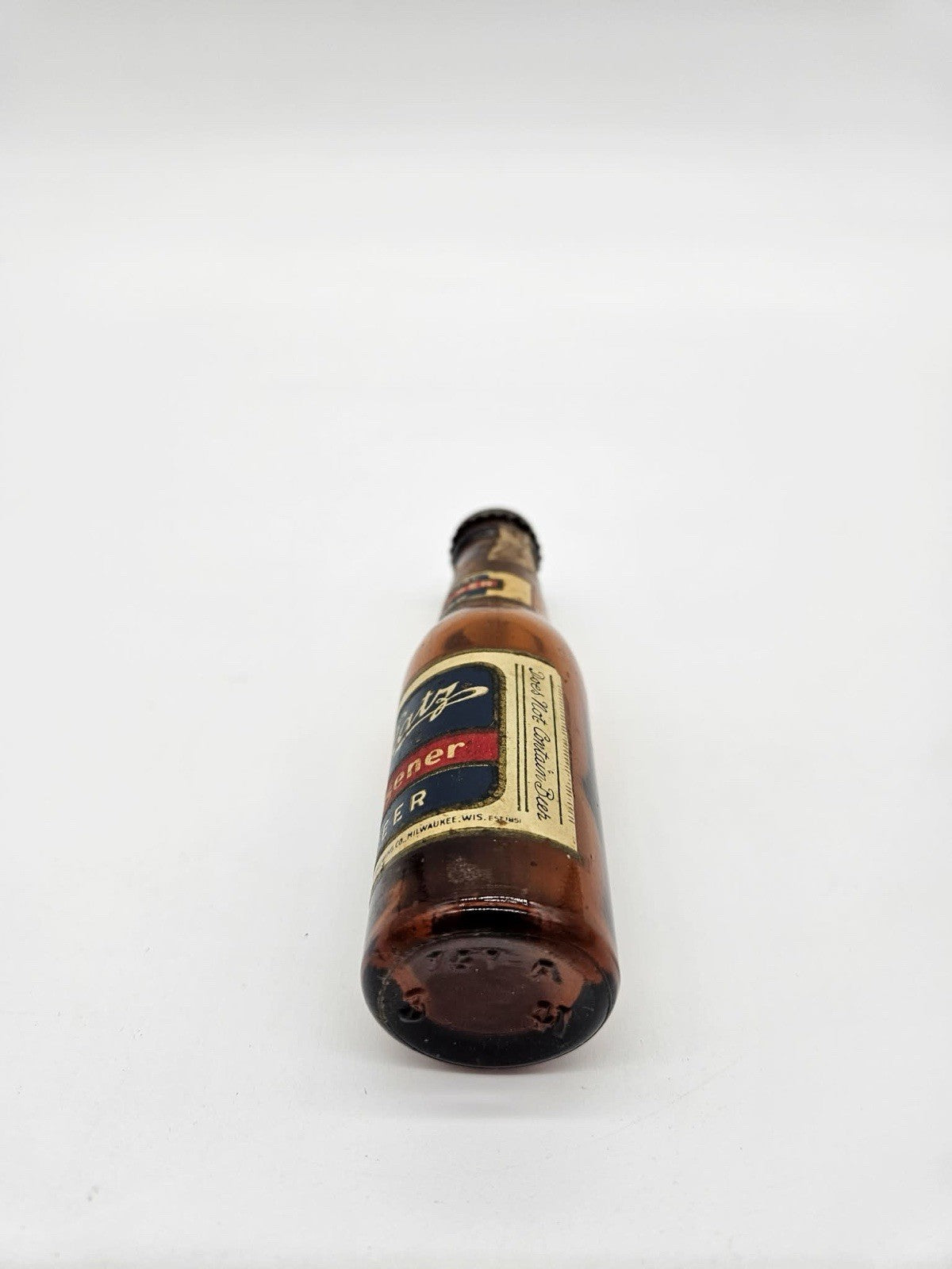VINTAGE Blatz PILSENER Beer Glass Salt And Pepper Shaker Set Pre 1940