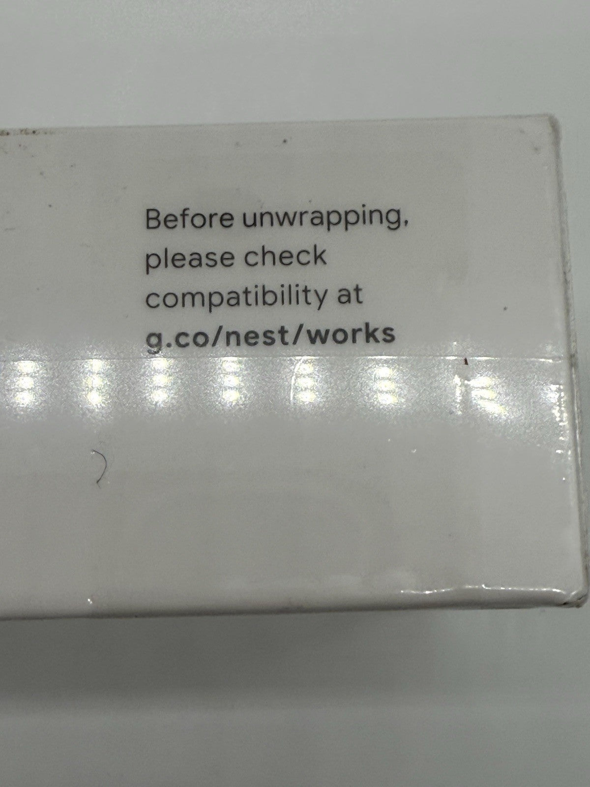 New Google Nest Thermostat Smart Thermostat Snow, Sealed.