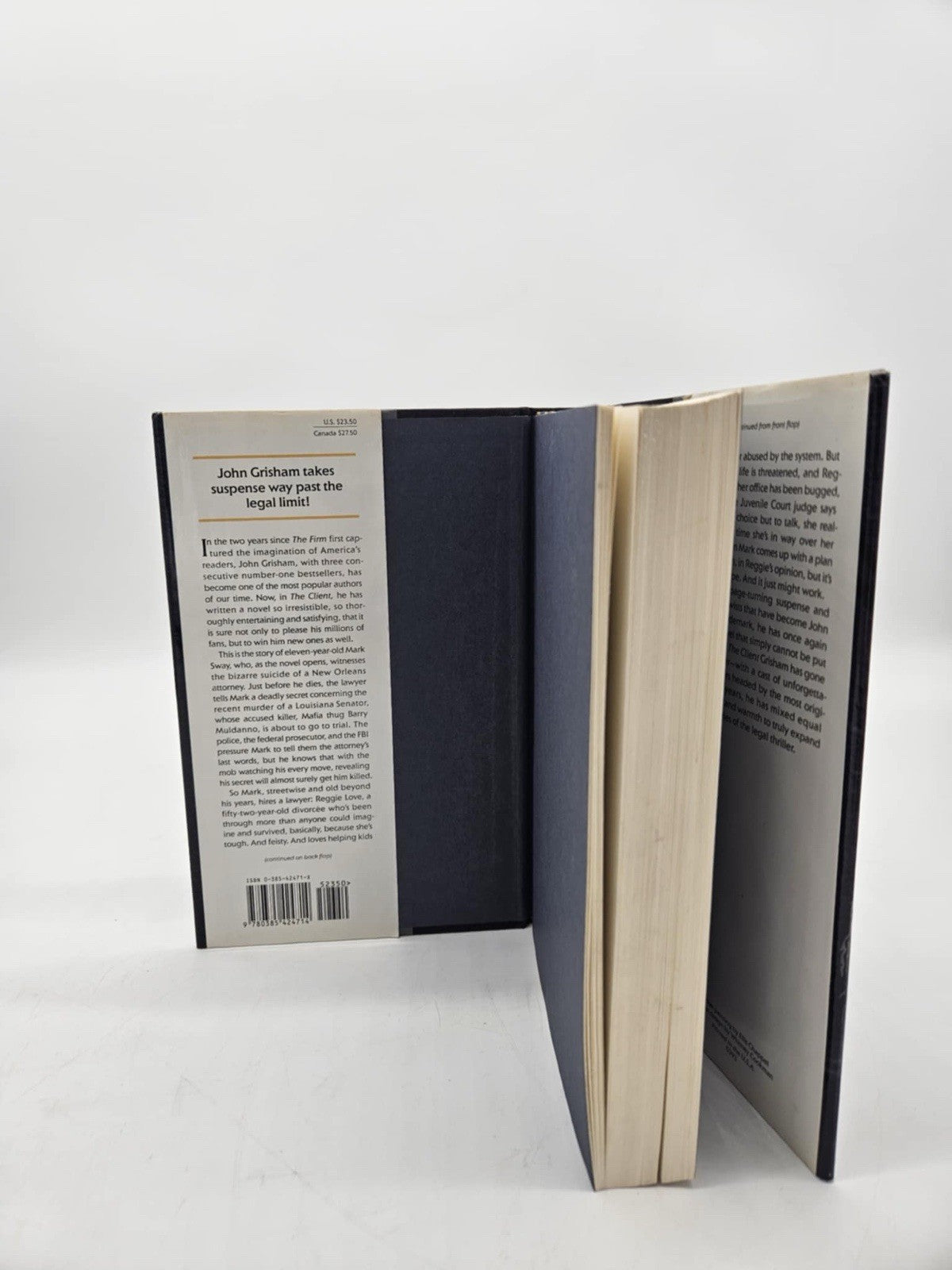 The Client by John Grisham Hardcover First Edition/First Printing 1993-HC/DJ