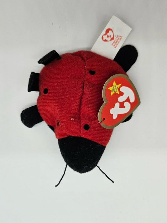 Lucky Lady Bug Ty Beanie Baby New with Tags 1995 Retired