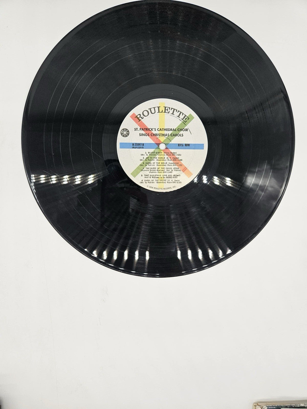 Saint Patrick's Cathedral Choir Sings Christmas Carols - Roulette  1958