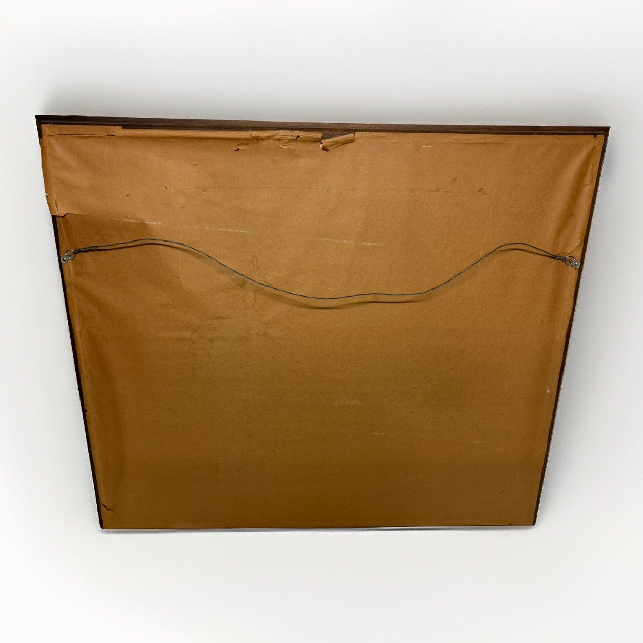 Antique Framed Indenture Document - Handwritten 19th Century Legal Indenture