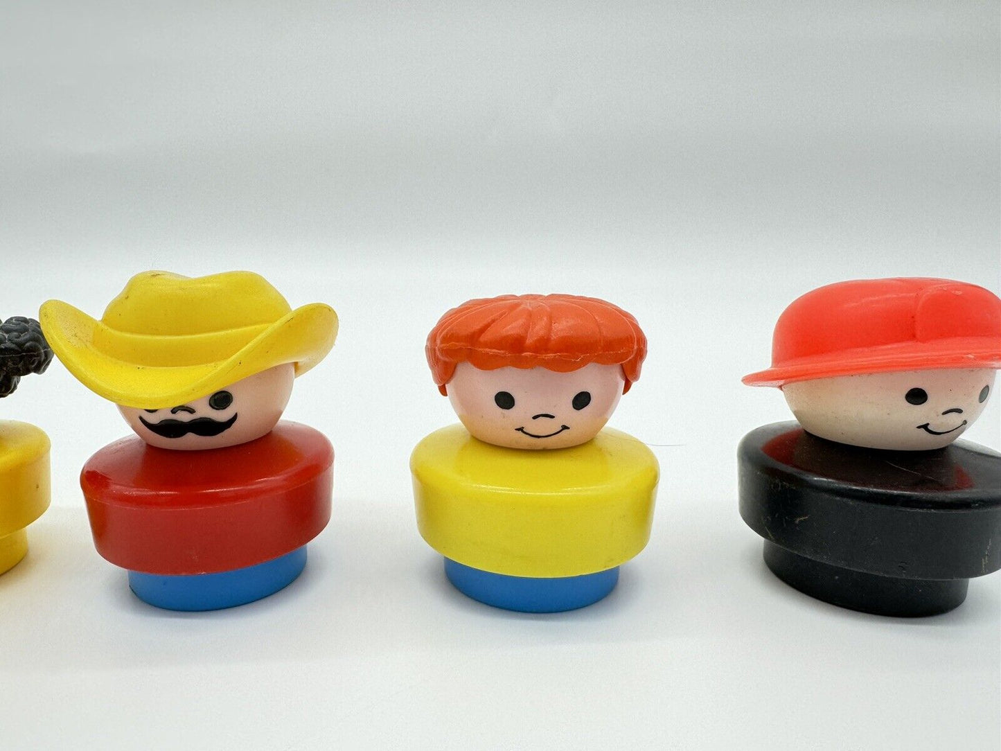 Vintage Fisher Price Little People Chunky People Lot Of 5 Figures 1990