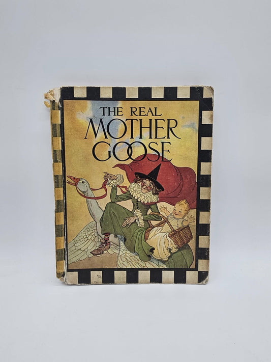 Vintage 1973 The Real Mother Goose Hardback Book