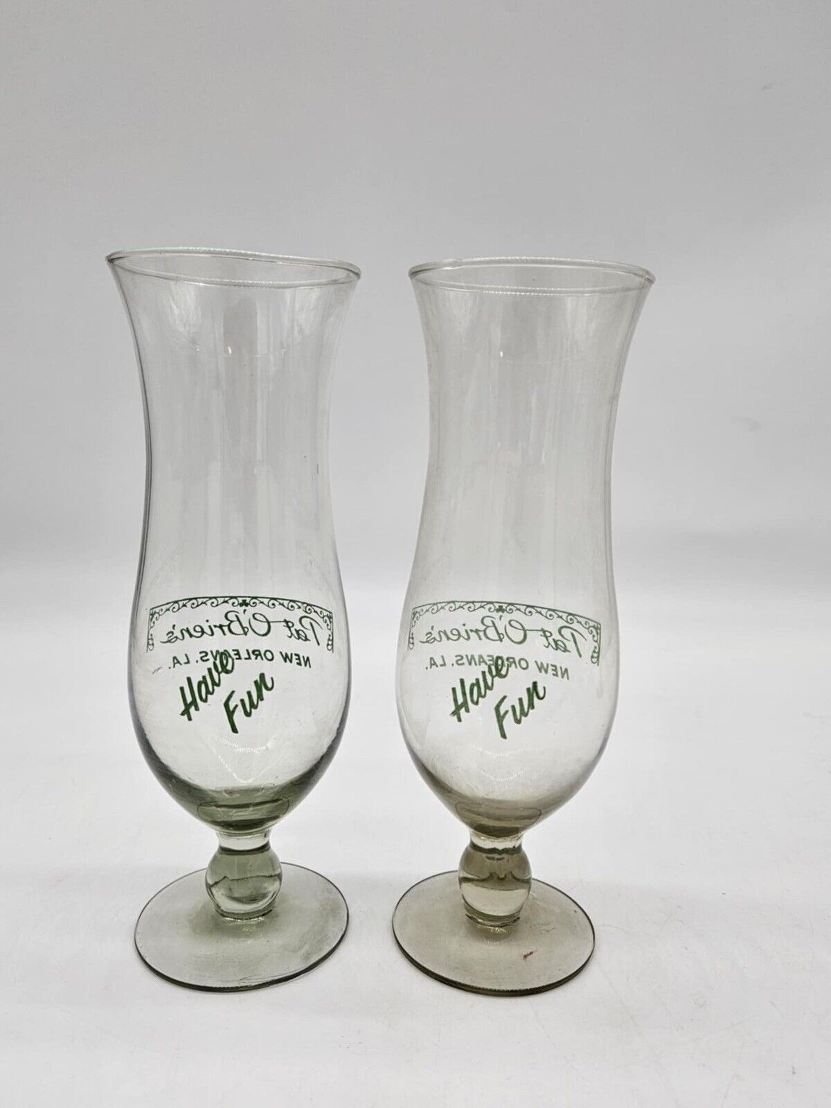 9 Vintage Pat O'Briens Hurricane, Shot, Brandy, Beer, Champagne Barware Set