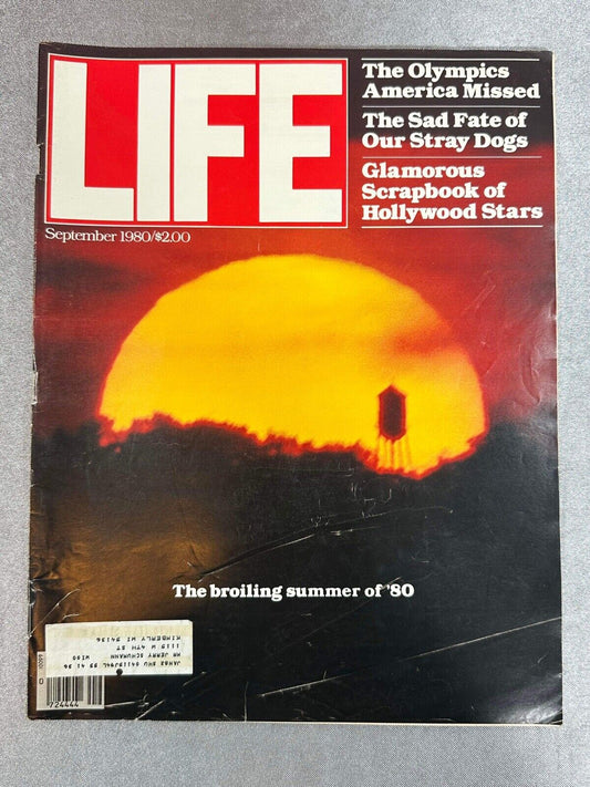 LIFE Magazine SEPTEMBER 1980 BROILING SUMMER OLYMPICS STRAY DOGS MAASAI