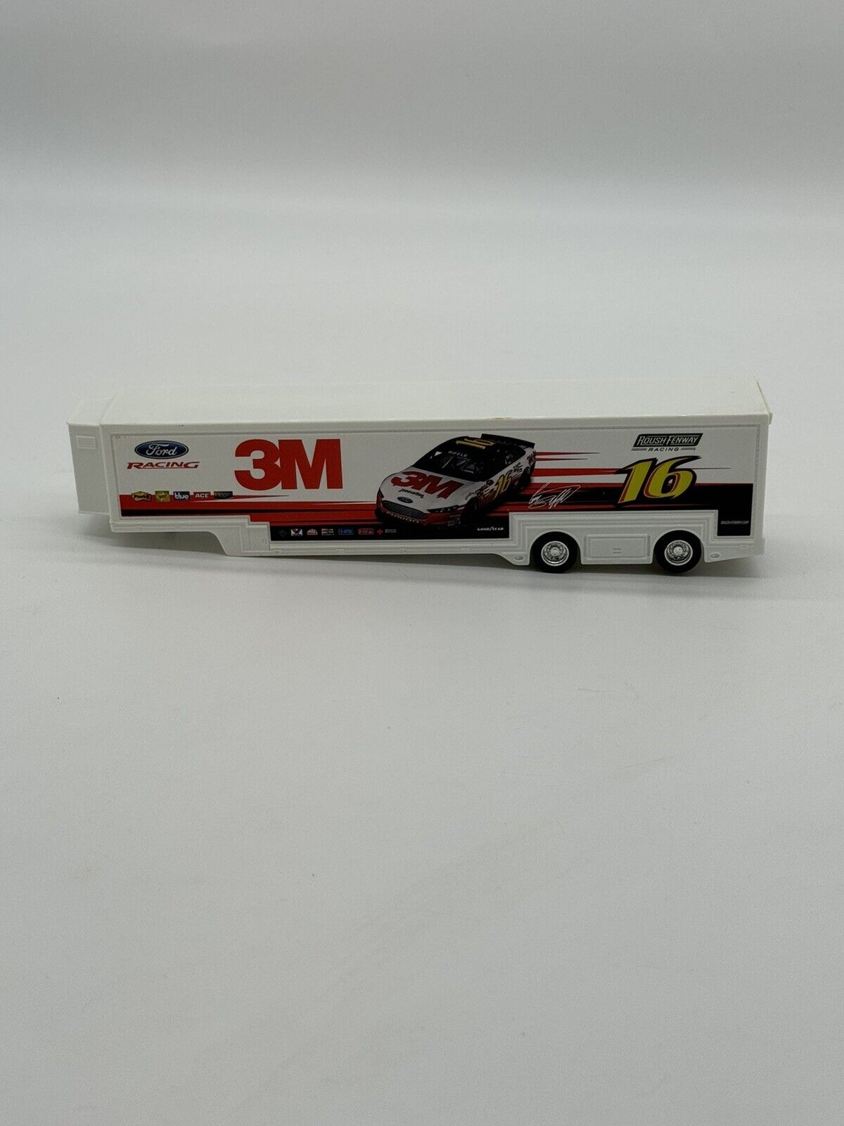 Ford Racing 3M Roush Fenway SML Semi Hauling Trailer