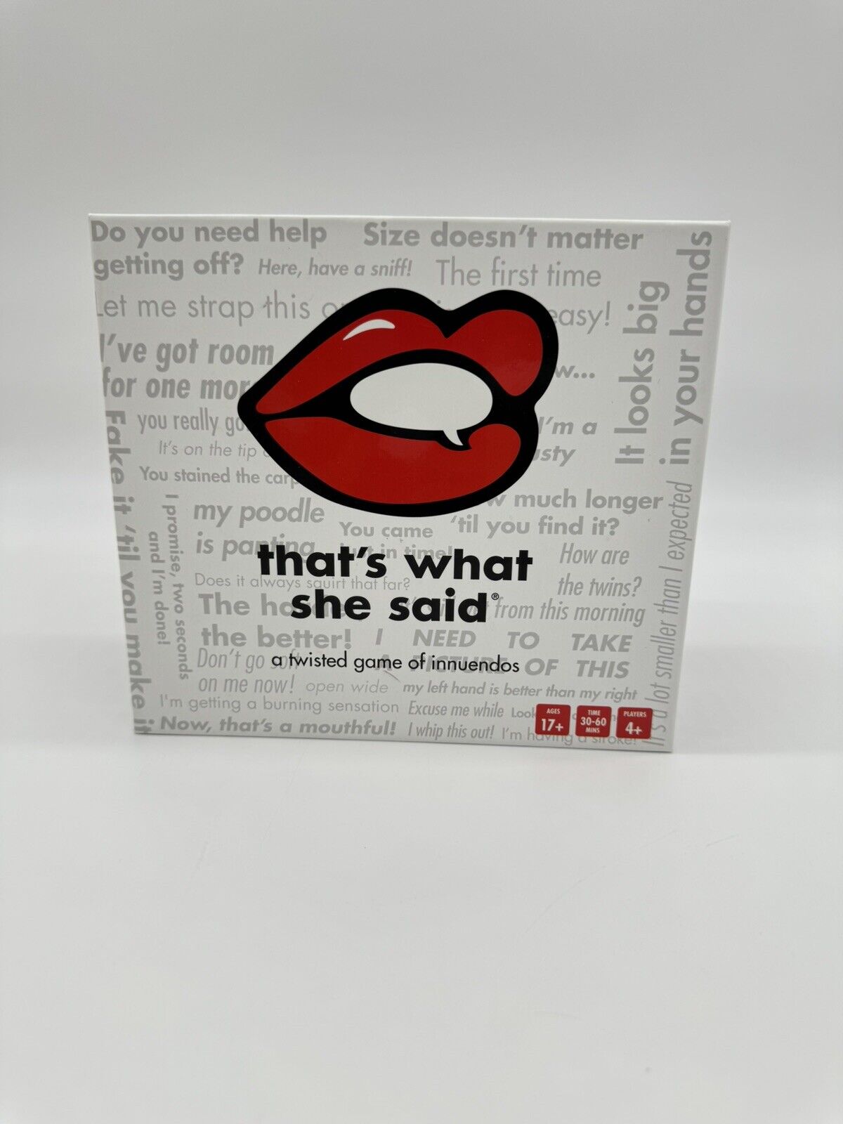 That's What She Said The Party Game of Twisted Innuendos - TWS13777245