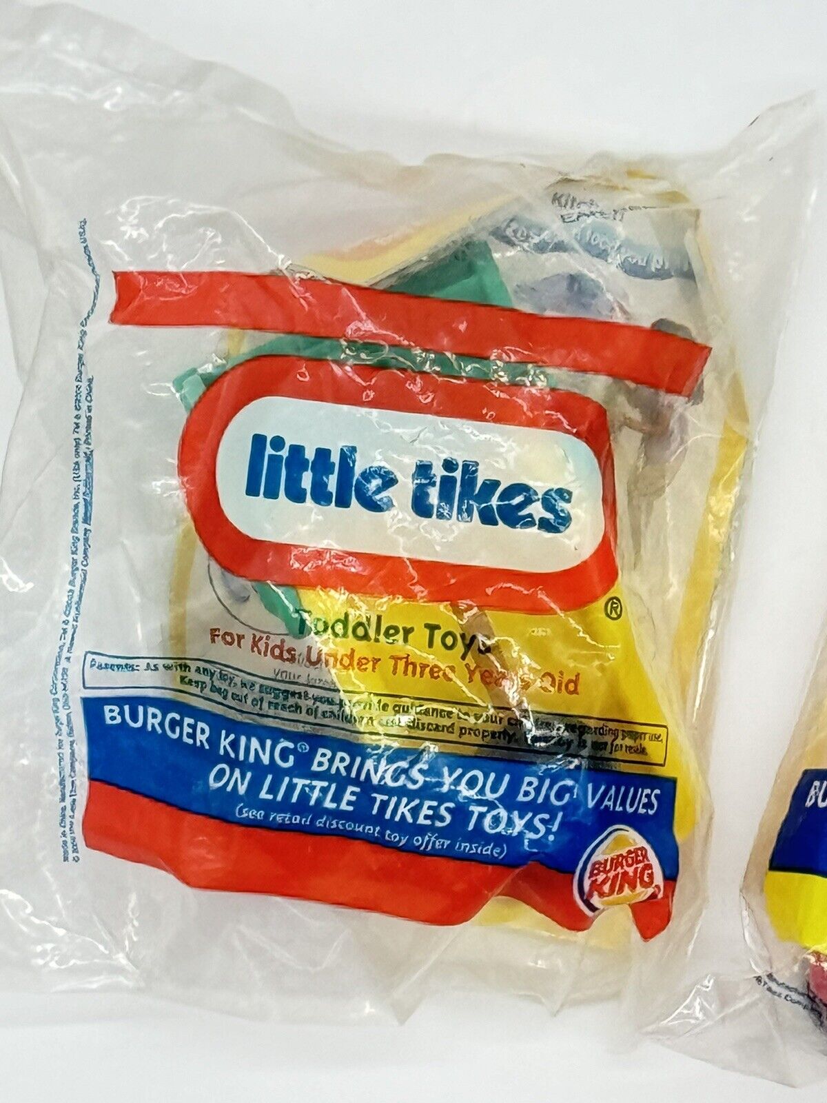 2003-2004--LITTLE TIKES Toddler Toys (4-Toys) by Burger King [NIP]