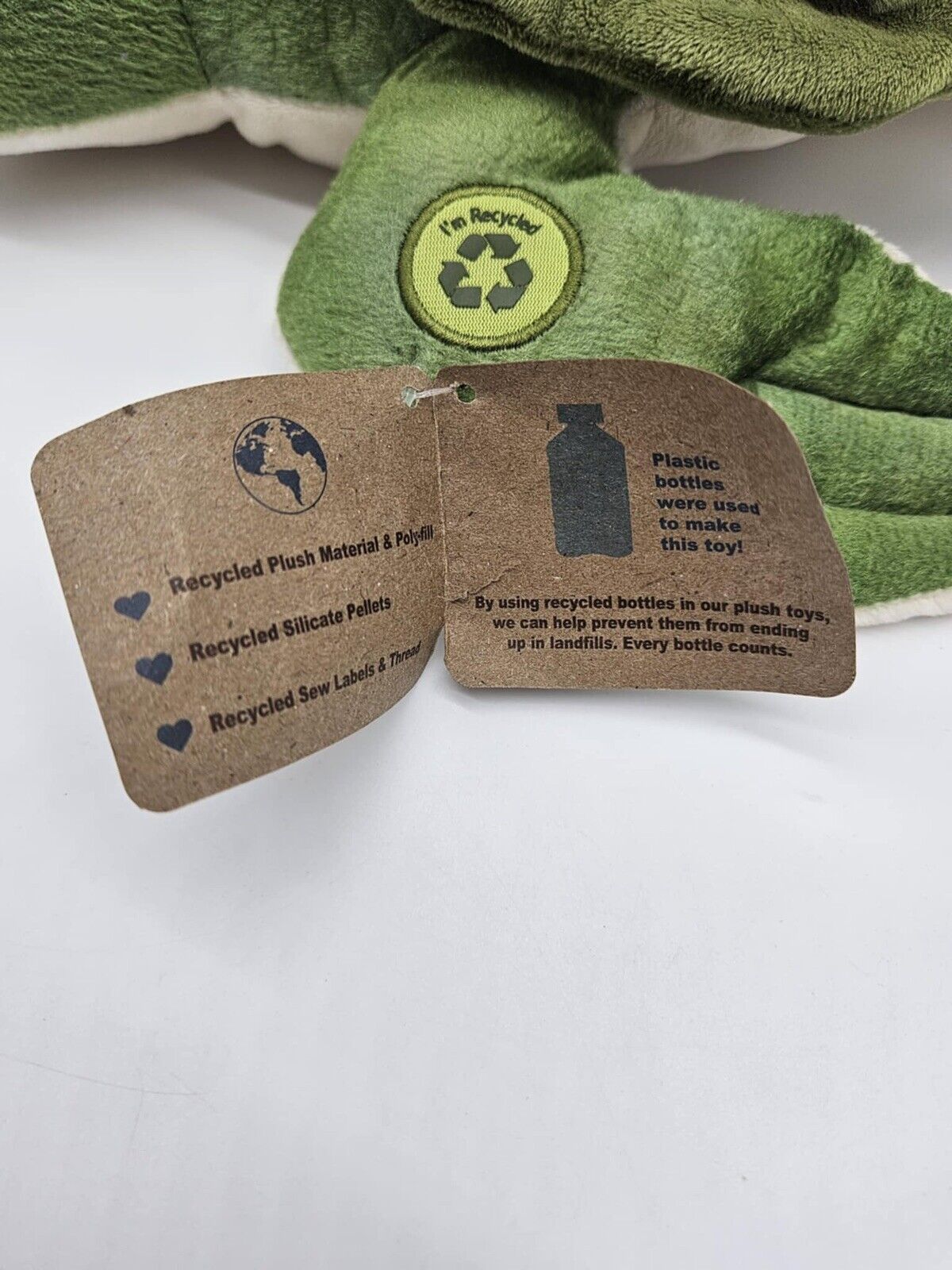 The Petting Zoo, Conservation Sea Turtle Stuffed Animal, Gifts for Kids, Baby Se