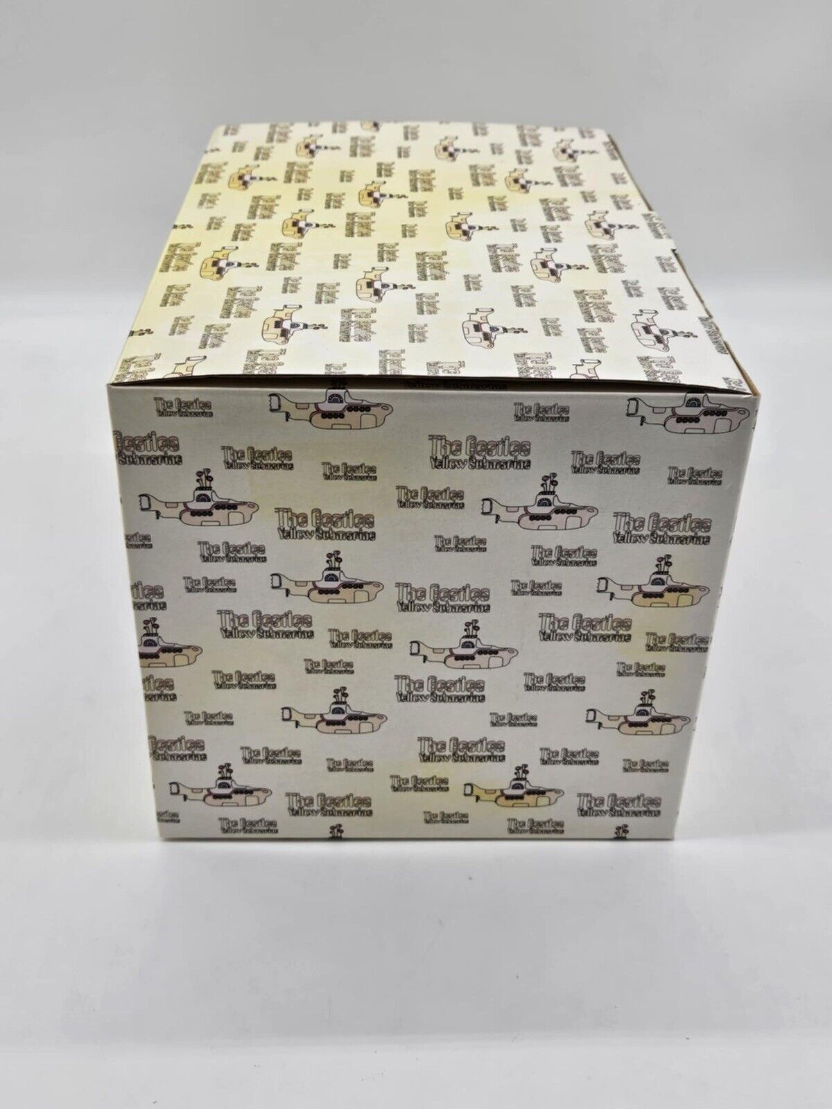 Vintage Beatles Yellow Submarine Cookie Jar Vandor 1999 RARE Original Box JB01