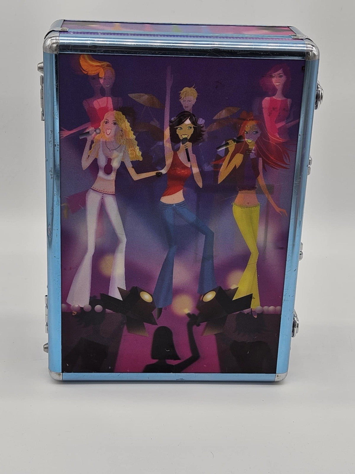 Vintage My Scene Barbie Hardcover Hologram Suitcase