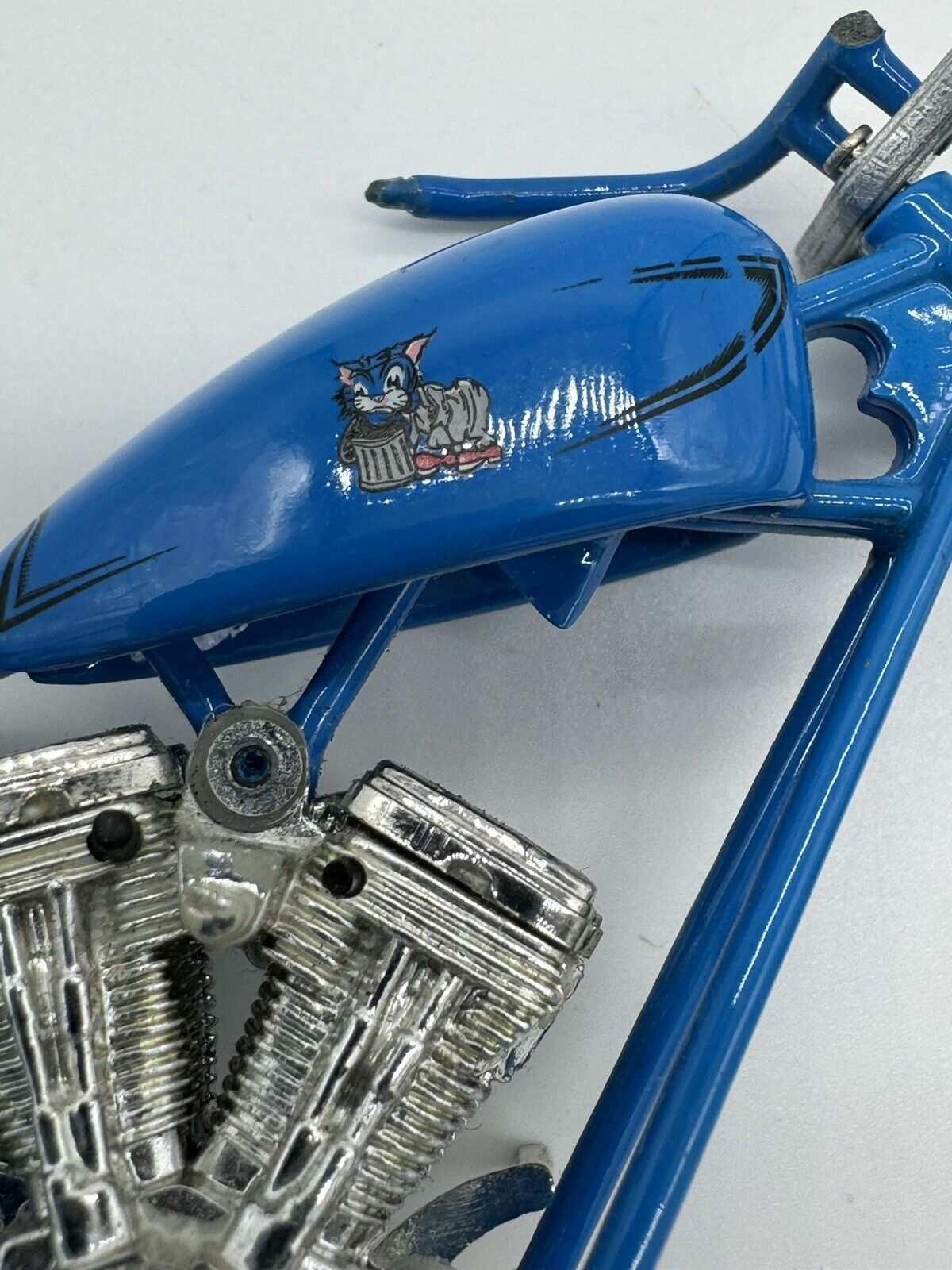 Orange County American Chopper Series MIKEYS BIKE Motorcycle BLUE BRAND