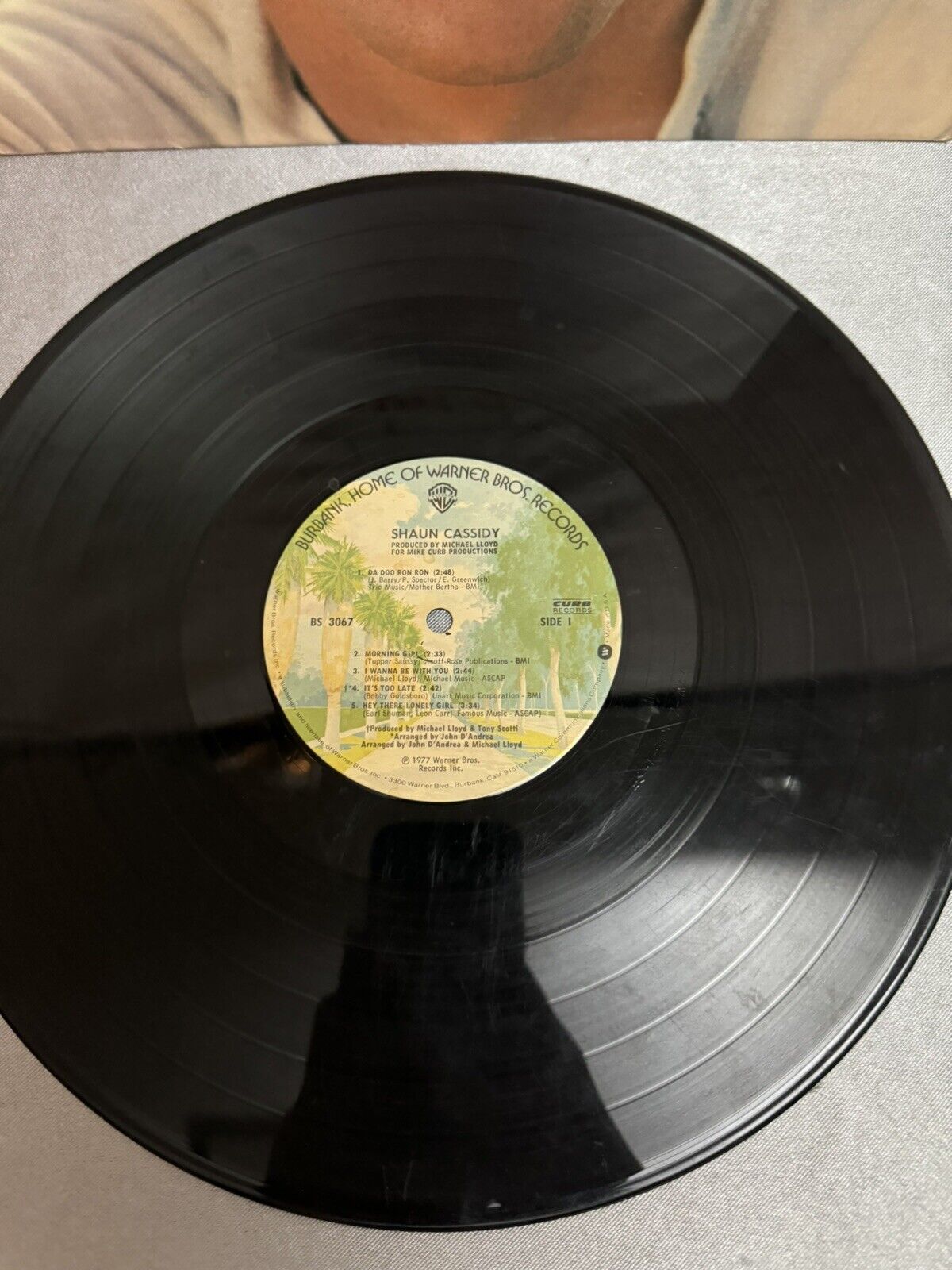 Shaun Cassidy Da Doo Ron Ron vinyl LP