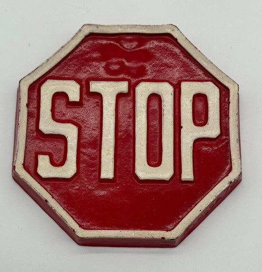 ceramic stop sign