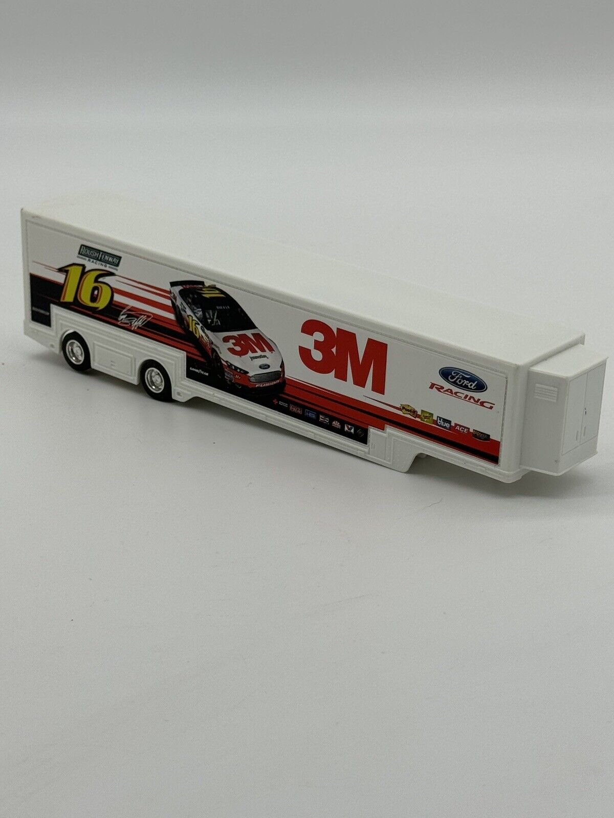 Ford Racing 3M Roush Fenway SML Semi Hauling Trailer