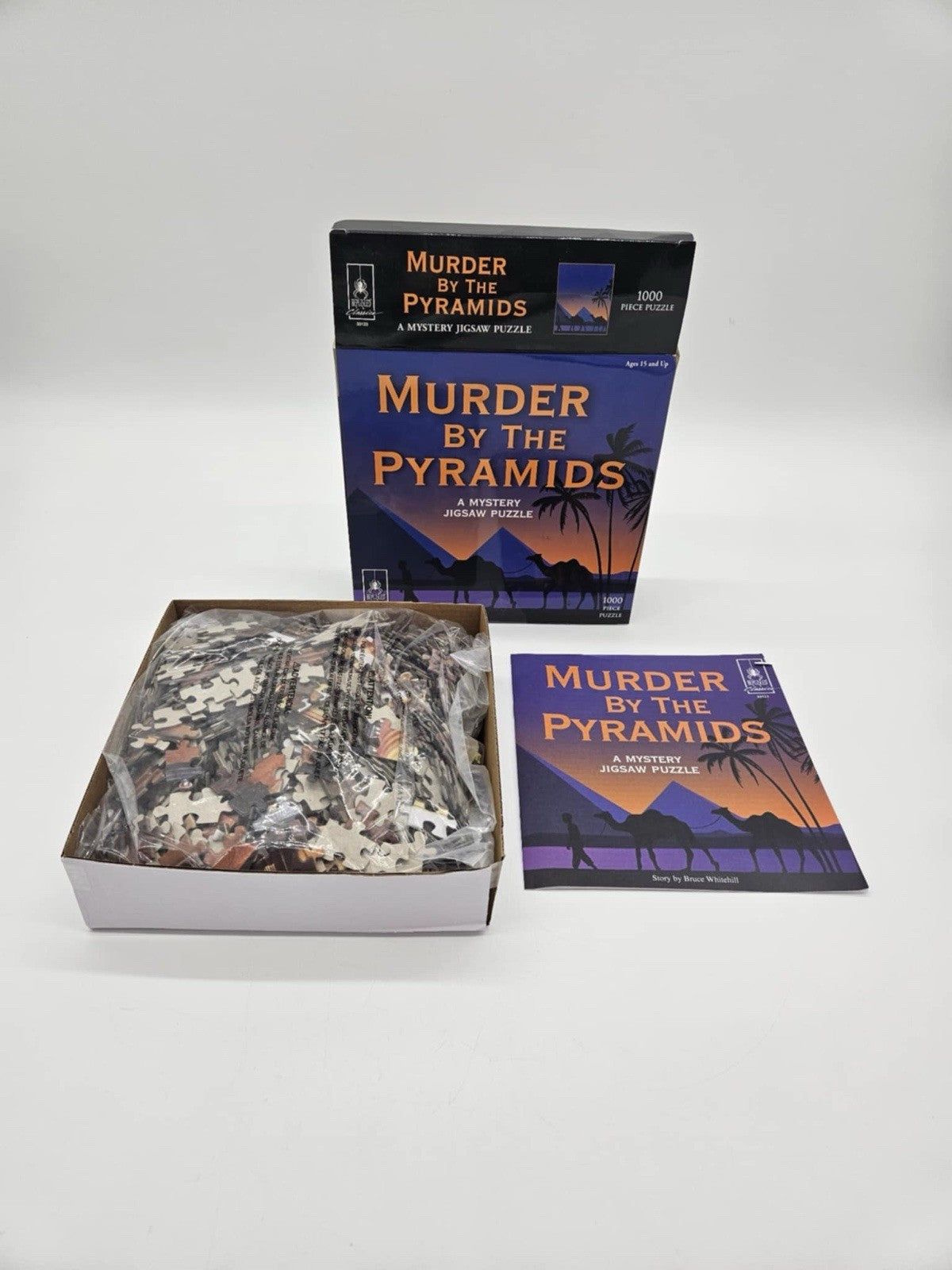 Jigsaw Puzzle 1000Pieces 23"x29" Murder Mystery- Murder on the Ni ~ NEW