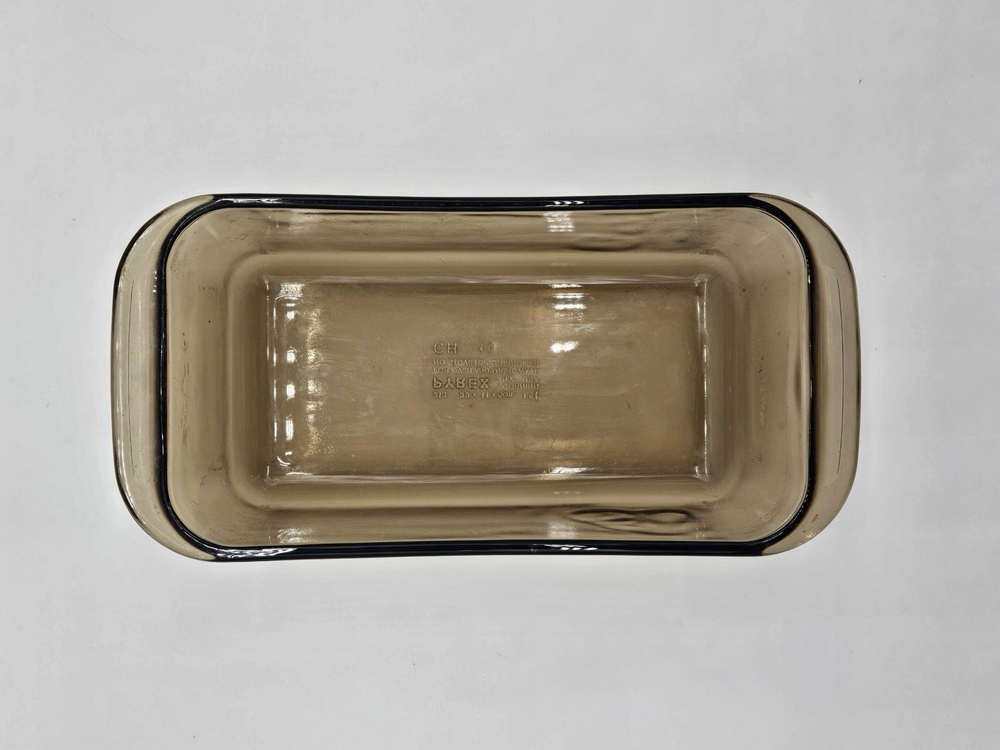 Vintage Pyrex  Glass Baking Loaf Pan  213-R 1.5QT