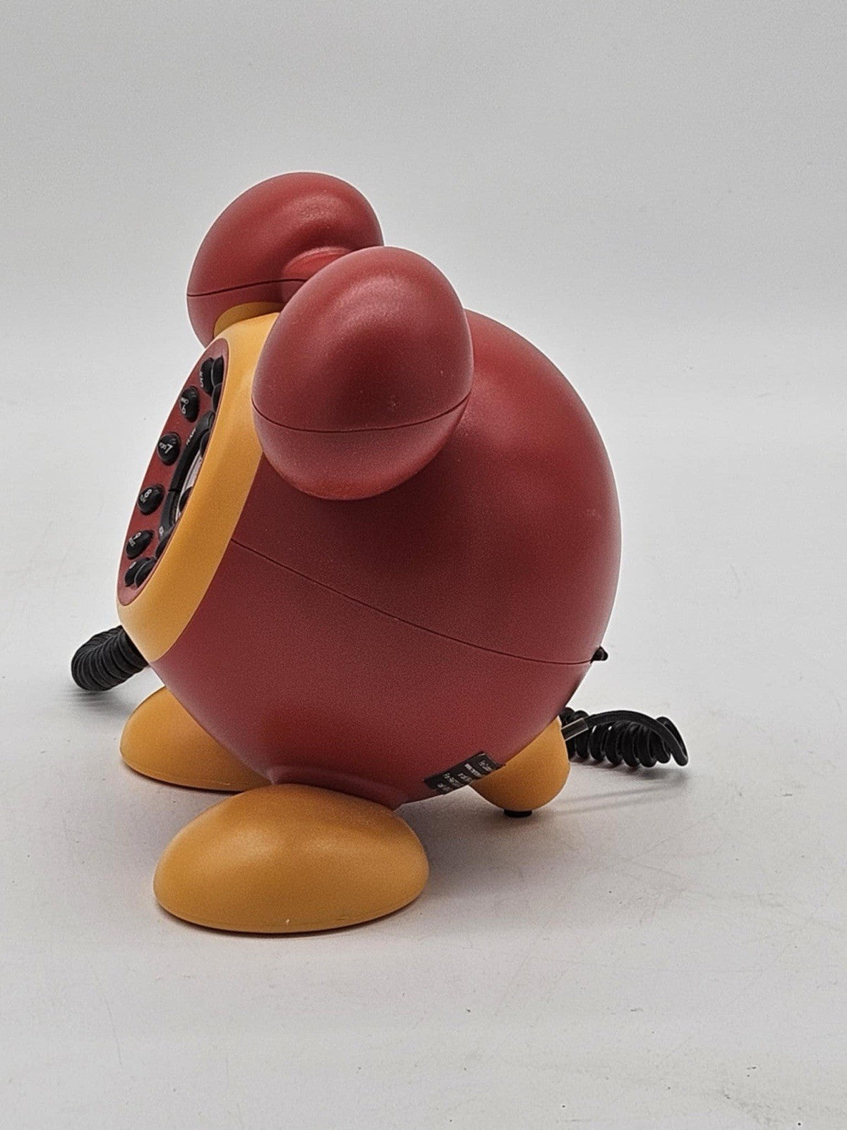 Vintage Disney Mickey Mouse Telephone Illuminated Ringer Phone Working