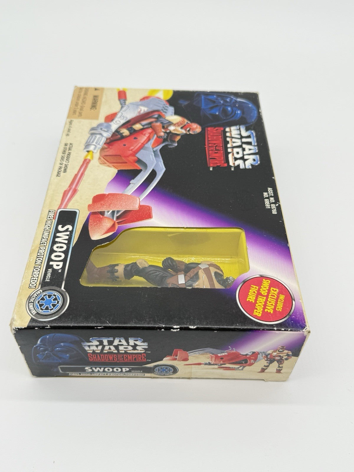 Vintage 1996 Kenner Star Wars Shadows Of The Empire Swoop Action Figure SEALED