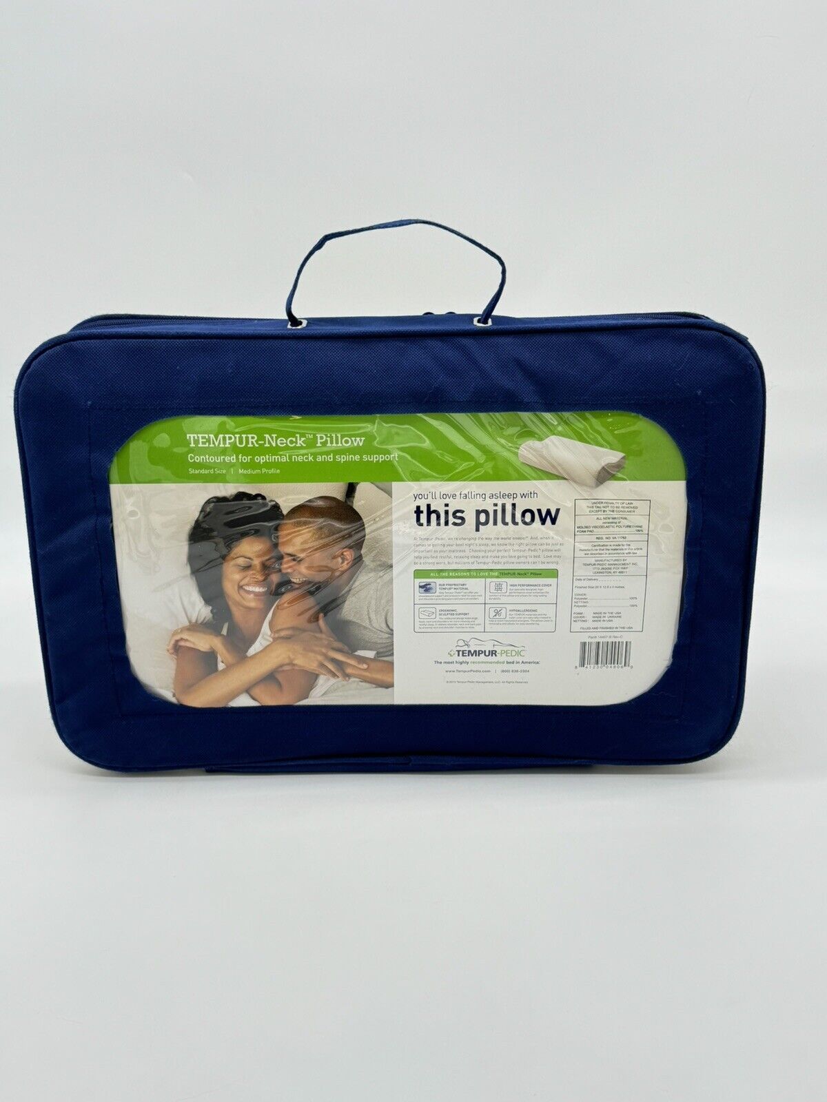 Tempur-Pedic Tempur-Neck Pillow, Standard Size, Medium Profile