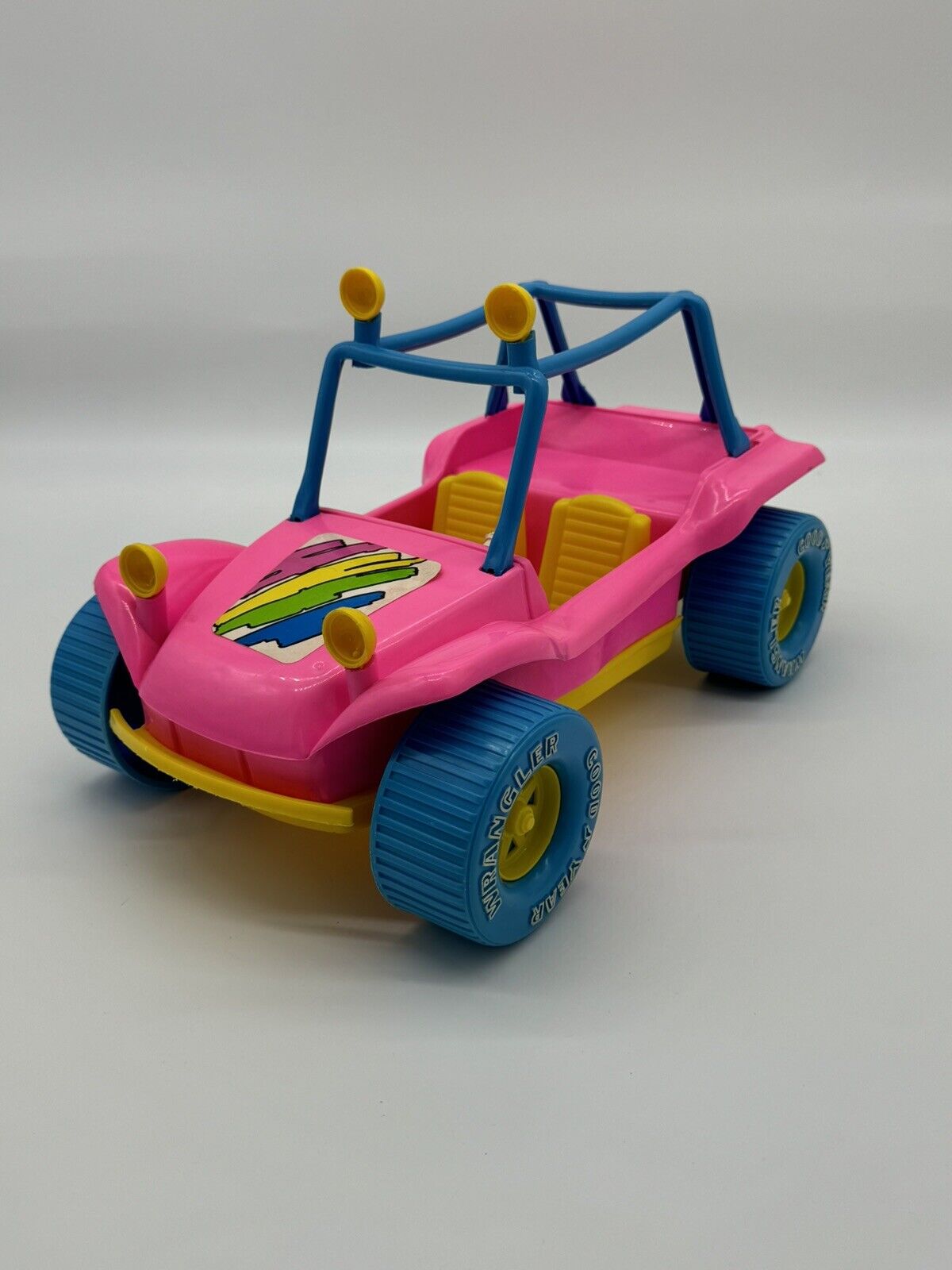 Vintage Barbie Pink Dune Buggy Wrangler-Goodyear Wheels VTY 005 FNF