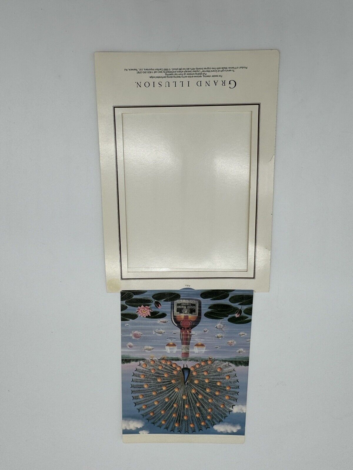 Grand Illusion Liqueur - Illusion or Magic Advertisement 1990's