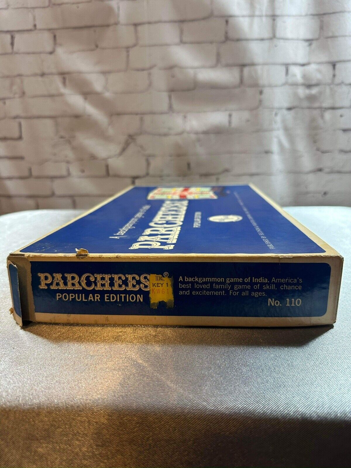 Vintage 1964 Parcheesi Board Game Popular Edition Selchow & Righter COMPLETE