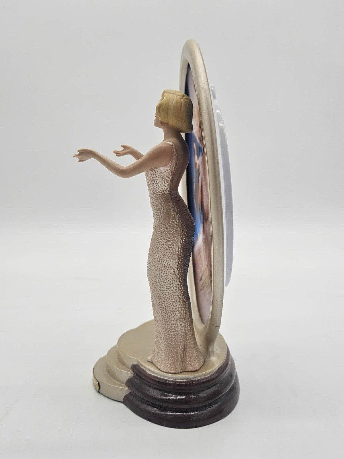 BRADFORD EXCHANGE MARILYN MONROE FIGURE / PLATE 2000 HAPPY BIRTHDAY MR.PRESIDENT