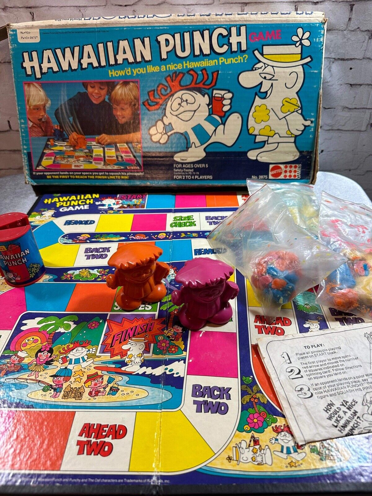 1970s Vintage 1978 Hawaiian Punch Game VGM